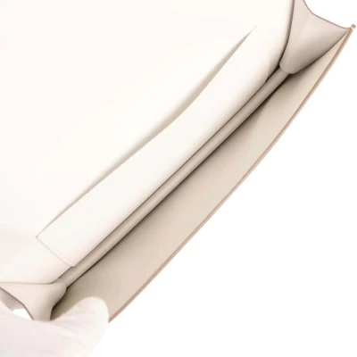 Hermes Shadow Kelly Cut Gris Pale Swift