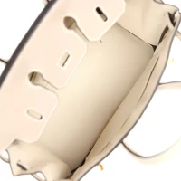 Hermes Special Order (HSS) Birkin 25 Gris Asphalte and Craie Togo Brushed Gold Hardware Hermes Special Order (HSS) Birkin 25 Gris Asphalte and Craie Togo Brushed Gold Hardware