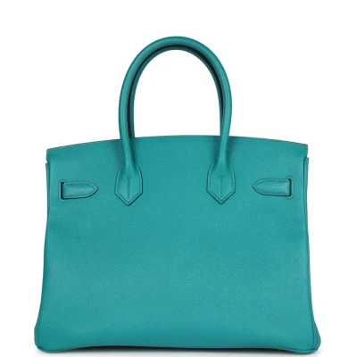 Hermes Special Order (HSS) Birkin 30 Bleu Paon Epsom Gold Hardware Hermes Special Order (HSS) Birkin 30 Bleu Paon Epsom Gold Hardware