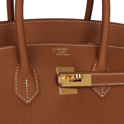 Hermes Special Order (HSS) Birkin 35 Gold Togo Gold Hardware