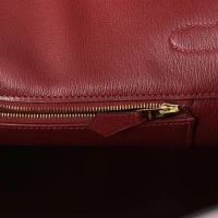 Hermes Special Order (HSS) Birkin 35 Havane Buffalo Brushed Gold Hardware
