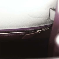 Hermes Special Order (HSS) Kelly Sellier 28 Gris Mouette Verso Togo Brushed Palladium Hardware Hermes Special Order (HSS) Kelly Sellier 28 Gris Mouette Verso Togo Brushed Palladium Hardware
