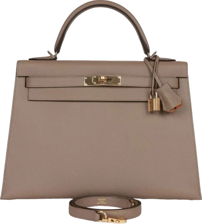 Hermes Special Order (HSS) Kelly Sellier 32 Gris Asphalte Verso Epsom Permabrass Hardware Hermes Special Order (HSS) Kelly Sellier 32 Gris Asphalte Verso Epsom Permabrass Hardware