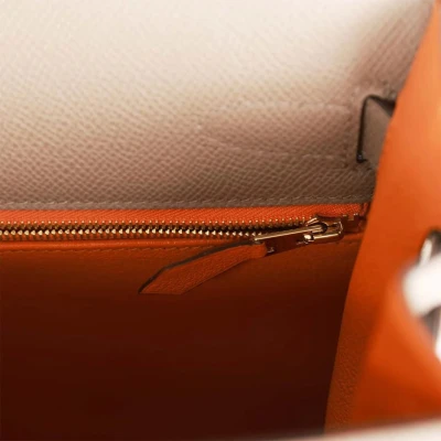 Hermes Special Order (HSS) Kelly Sellier 32 Gris Asphalte Verso Epsom Permabrass Hardware Hermes Special Order (HSS) Kelly Sellier 32 Gris Asphalte Verso Epsom Permabrass Hardware