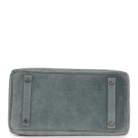 Vintage Hermes Birkin 30 Gris Fume Doblis Palladium Hardware Vintage Hermes Birkin 30 Gris Fume Doblis Palladium Hardware