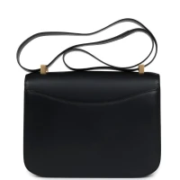 Vintage Hermes Constance 23 Black Evercalf Gold Hardware Vintage Hermes Constance 23 Black Evercalf Gold Hardware