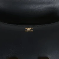 Vintage Hermes Constance 23 Black Evercalf Gold Hardware Vintage Hermes Constance 23 Black Evercalf Gold Hardware