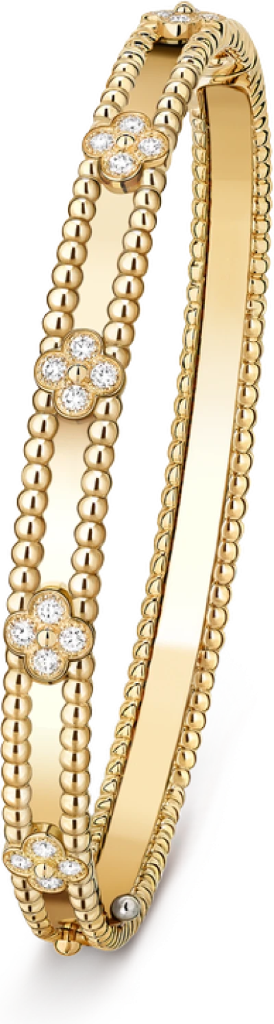 Van Cleef & Arpels Браслет Perlée Sweet Clovers Van Cleef & Arpels Браслет Perlée Sweet Clovers
