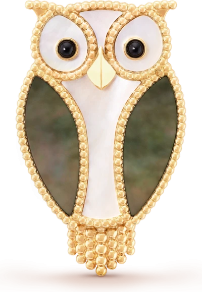 Van Cleef & Arpels Брошь Lucky Animals Owl Van Cleef & Arpels Брошь Lucky Animals Owl