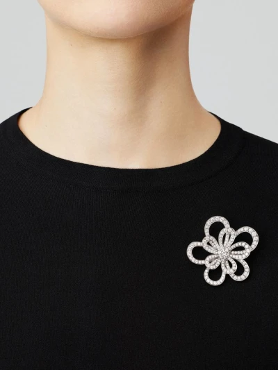 Van Cleef & Arpels Брошь-подвеска Flowerlace