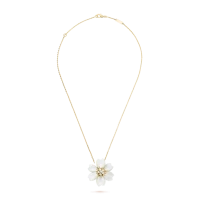 Van Cleef & Arpels Брошь-подвеска Rose de Noël