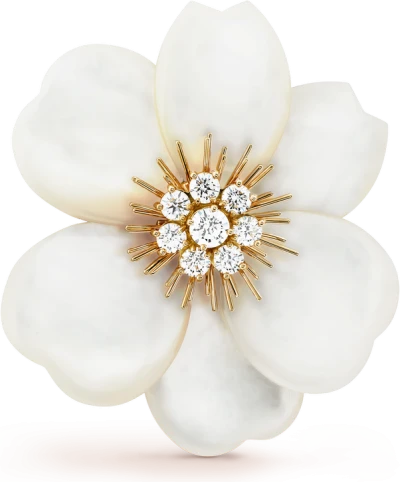 Van Cleef & Arpels Брошь Rose de Noël Van Cleef & Arpels Брошь Rose de Noël