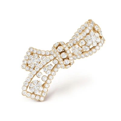 Van Cleef & Arpels Брошь Snowflake noeud Van Cleef & Arpels Брошь Snowflake noeud