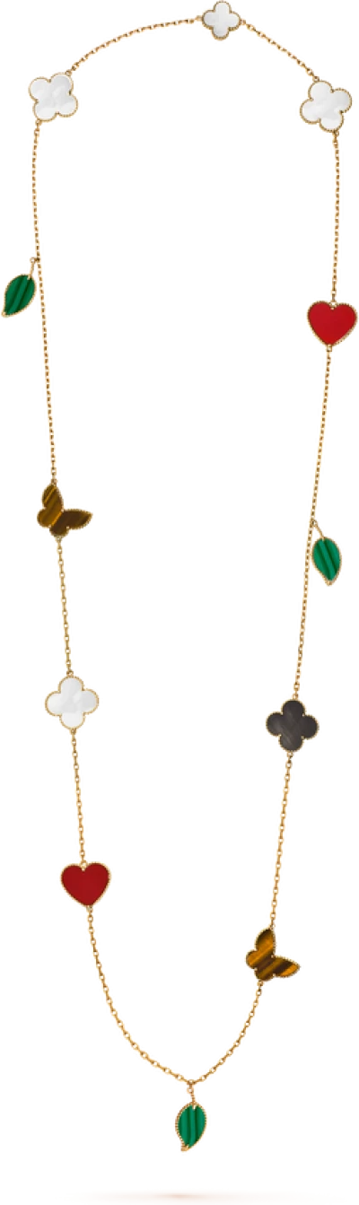 Van Cleef & Arpels Длинное колье Lucky Alhambra Van Cleef & Arpels Длинное колье Lucky Alhambra