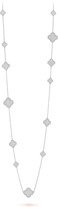 Van Cleef & Arpels Длинное колье Magic Alhambra Van Cleef & Arpels Длинное колье Magic Alhambra