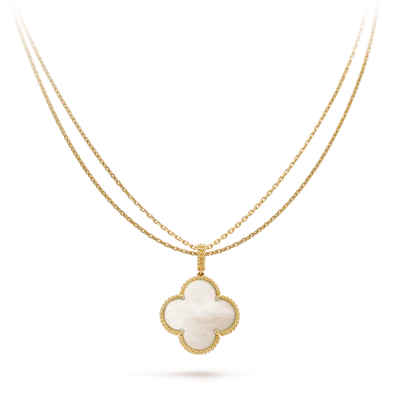 Van Cleef & Arpels Длинное колье Magic Alhambra