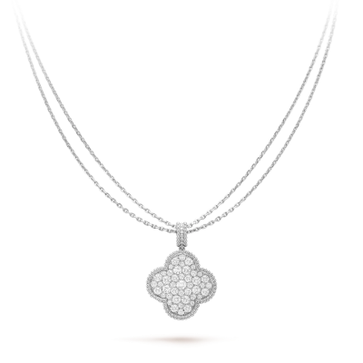 Van Cleef & Arpels Длинное колье Magic Alhambra