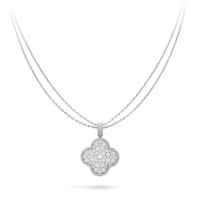 Van Cleef & Arpels Длинное колье Magic Alhambra