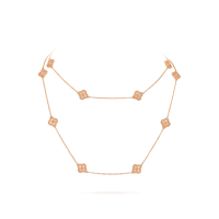 Van Cleef & Arpels Длинное колье Sweet Alhambra
