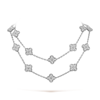 Van Cleef & Arpels Длинное колье Vintage Alhambra