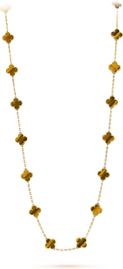 Van Cleef & Arpels Длинное колье Vintage Alhambra Van Cleef & Arpels Длинное колье Vintage Alhambra