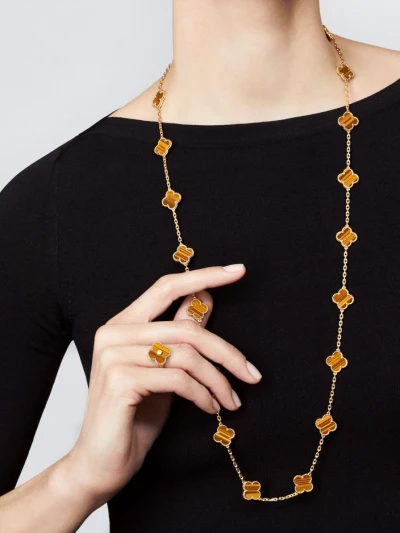 Van Cleef & Arpels Длинное колье Vintage Alhambra Van Cleef & Arpels Длинное колье Vintage Alhambra