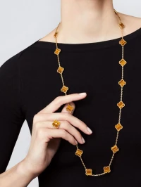 Van Cleef & Arpels Длинное колье Vintage Alhambra Van Cleef & Arpels Длинное колье Vintage Alhambra