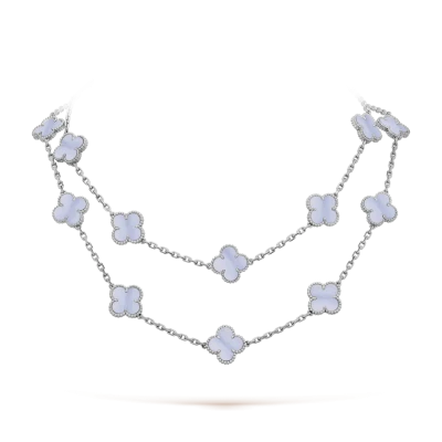 Van Cleef & Arpels Длинное колье Vintage Alhambra