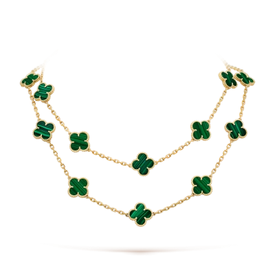 Van Cleef & Arpels Длинное колье Vintage Alhambra