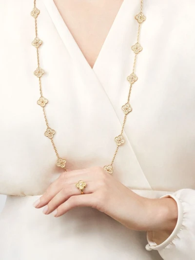 Van Cleef & Arpels Длинное колье Vintage Alhambra Van Cleef & Arpels Длинное колье Vintage Alhambra