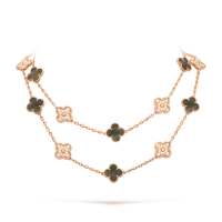 Van Cleef & Arpels Длинное колье Vintage Alhambra