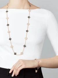 Van Cleef & Arpels Длинное колье Vintage Alhambra