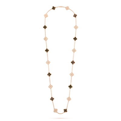 Van Cleef & Arpels Длинное колье Vintage Alhambra