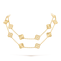 Van Cleef & Arpels Длинное колье Vintage Alhambra