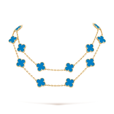 Van Cleef & Arpels Длинное колье Vintage Alhambra