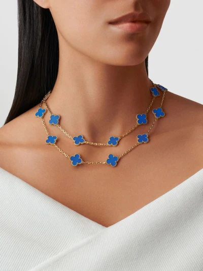 Van Cleef & Arpels Длинное колье Vintage Alhambra
