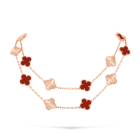 Van Cleef & Arpels Длинное колье Vintage Alhambra