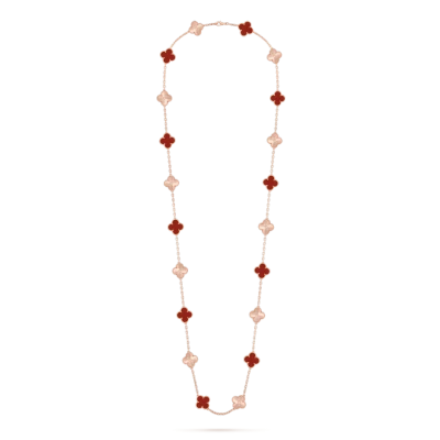 Van Cleef & Arpels Длинное колье Vintage Alhambra