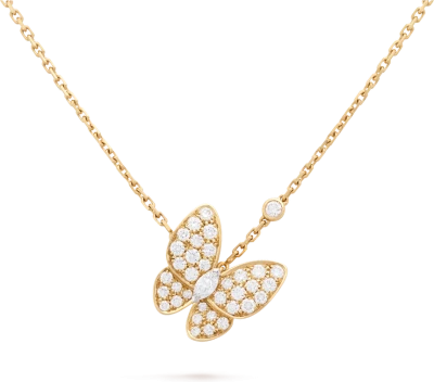 Van Cleef & Arpels Подвеска Two Butterfly Van Cleef & Arpels Подвеска Two Butterfly