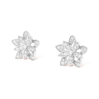 Van Cleef & Arpels Серьги Lotus с перфорацией