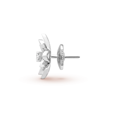 Van Cleef & Arpels Серьги Lotus с перфорацией