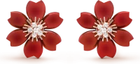 Van Cleef & Arpels Серьги Rose de Noël Van Cleef & Arpels Серьги Rose de Noël