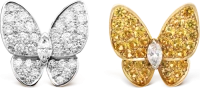 Van Cleef & Arpels Серьги Two Butterfly Van Cleef & Arpels Серьги Two Butterfly