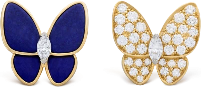 Van Cleef & Arpels Серьги Two Butterfly Van Cleef & Arpels Серьги Two Butterfly