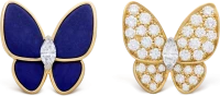 Van Cleef & Arpels Серьги Two Butterfly Van Cleef & Arpels Серьги Two Butterfly
