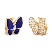 Van Cleef & Arpels Серьги Two Butterfly Van Cleef & Arpels Серьги Two Butterfly