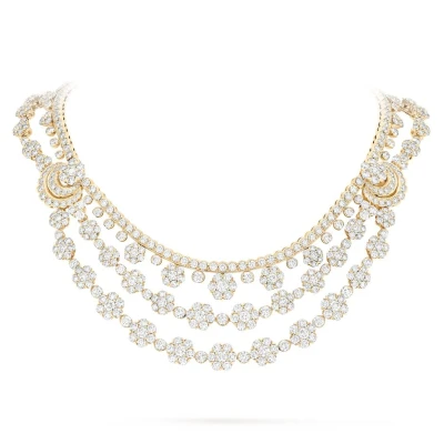Van Cleef & Arpels Трансформируемое колье Snowflake