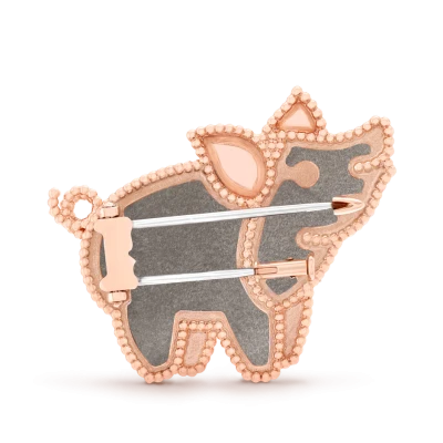 Van Cleef & Arpels Брошь Lucky Animal Pig