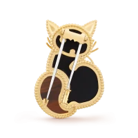 Van Cleef & Arpels Брошь Lucky Animals Cat