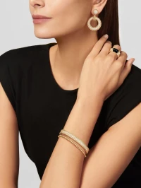 Van Cleef & Arpels Серьги Perlée diamonds Van Cleef & Arpels Серьги Perlée diamonds